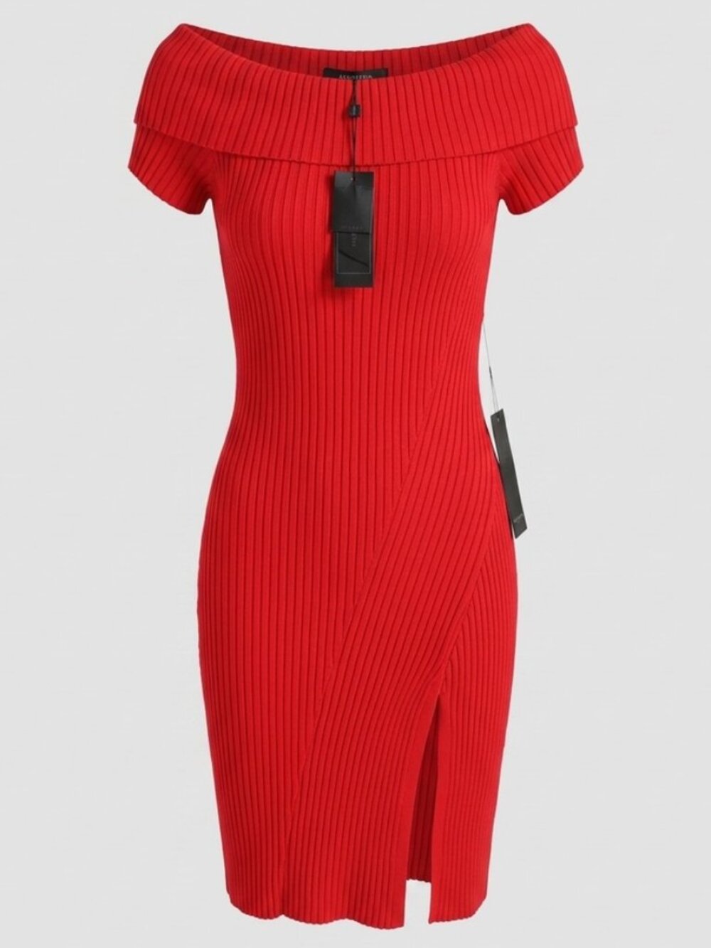 NWT BCBGMAXAZRIA "Kaori" Red Dress L BodyCon
